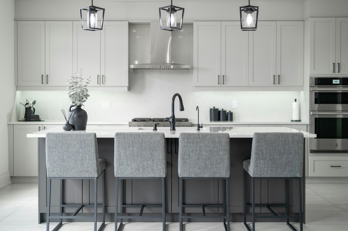 Modern kitchen island